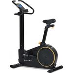 SportPlus Heimtrainer SP-HT-9600-B-iE mit Wattanzeige, ca. 10 kg Schwungmasse, 24 Widerstandsstufen, Handpulssensoren, Stepper, max Benutzergewicht 150 kg