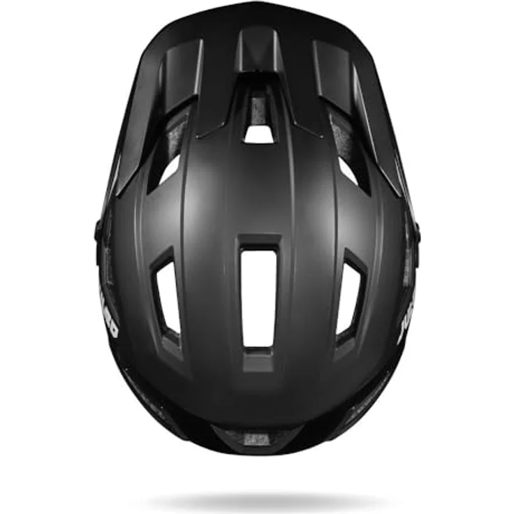 Julbo Rock MTB-Helm, schwarz, 58-62 cm, mit 20 Belüftungsöffnungen, Coolmax® Komfortfutter und Pferdeschwanz-Kompatibilität – Bild 5