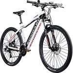 ZÜNDAPP E Mountainbike 650B Hardtail Pedelec 27,5 Zoll Z801 eBike Elektrofahrrad (schwarz/weiß, 48 cm) - Vielseitiges E-Mountainbike für täglichen Einsatz und Geländefahrten, 250W Hinterradmotor, 418Wh Akku, 27,5 Zoll Rahmen, 21 Gang Schaltung, mechanische Scheibenbremsen, einstellbare Federgabel, Aluminium-Slopingrahmen, 27,5" Reifen, ergonomische Griffe, schaumstoffgepolsterter Sattel, vormontiert, Sattelhöhe einstellbar - Preisvergleich