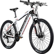 Bild für ZÜNDAPP E Mountainbike 650B Hardtail Pedelec 27,5 Zoll Z801 eBike Elektrofahrrad (schwarz/weiß, 48 cm)