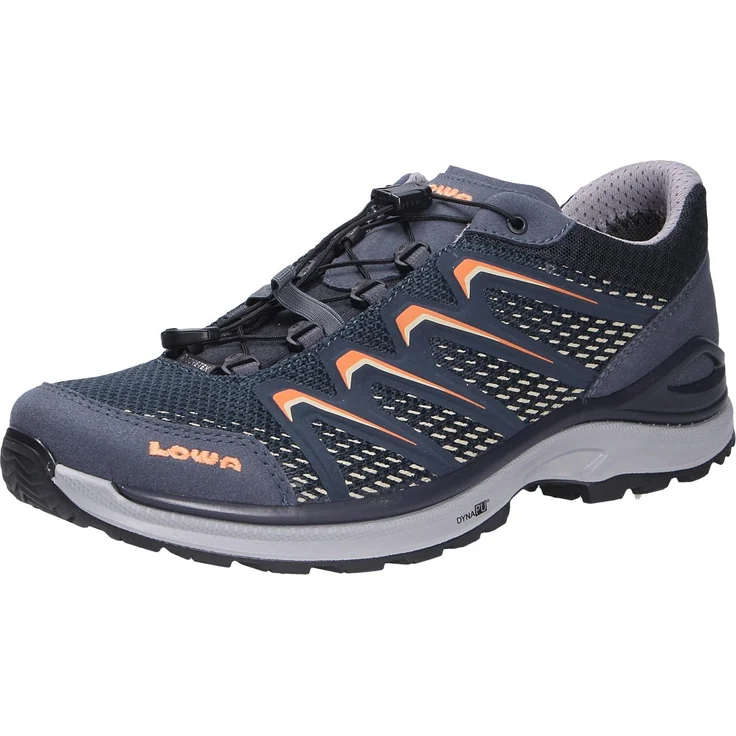 Lowa Meadow GTX Lo SL Ws, Damen Wanderschuhe mit GoreTex-Membran, Stahlblau/Pfirsich – Bild 1