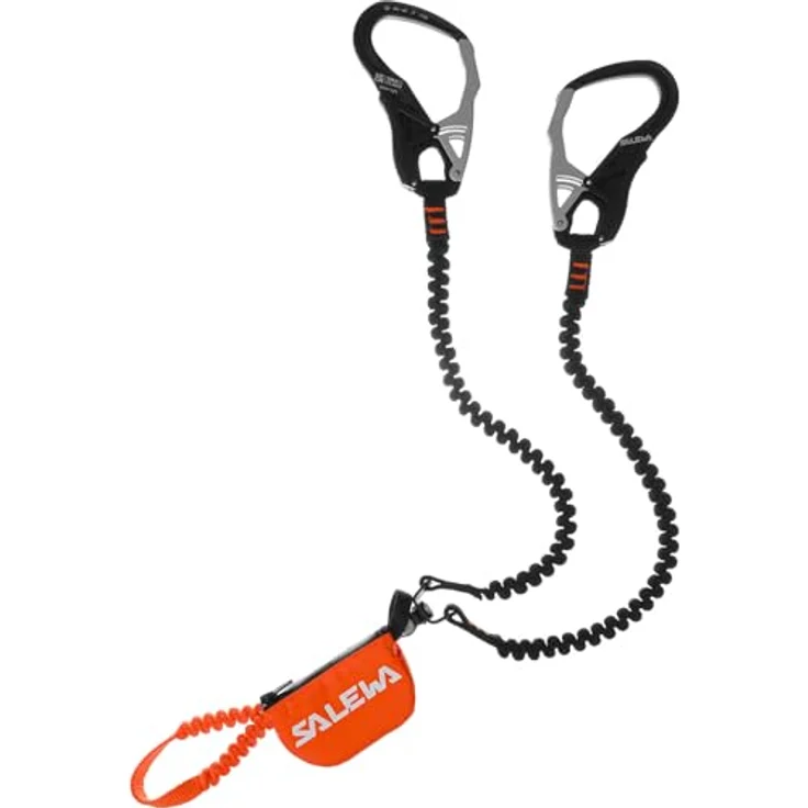 Salewa Via Ferrata Klettersteigset, Ergotec Karabiner, Mehrfarbig, 7 kN – Bild 2