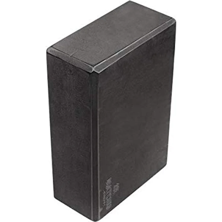 Matchu Sports MATCHU Yoga Block, 23 x 15 x 15 cm, schwarz, aus robustem Schaumstoff, leicht zu tragen – Bild 1
