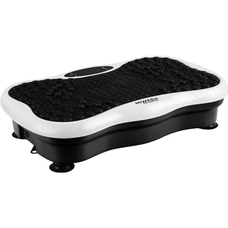 Miweba Sports Vibrationsplatte Vibration Plate, 5 Jahre Garantie, Massagegerät für Fitness und Abnehmen, weiß – Bild 2
