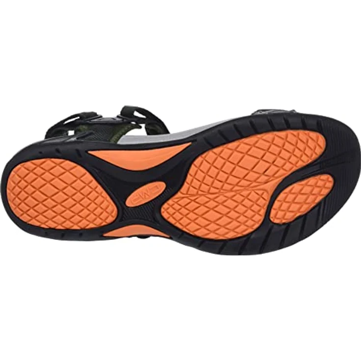 CAMPAGNOLO Hamal Hiking Sandal, Herren Wanderschuh mit Gummisohle und Klettverschluss, 3 Verstellsystem – Bild 4