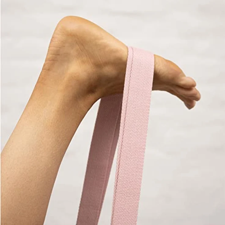 Myga Yoga Starter Set, rutschfestes Einsteigerset in Rosa mit Yogamatte, 2 Yogablöcken & Gurt, ideal für Anfänger & Reisen – Bild 5