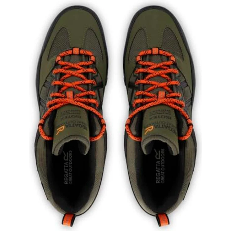 Regatta Samaris III, Wanderschuhe mit wasserdichter ISOTEX-Membran, grau/orange – Bild 7