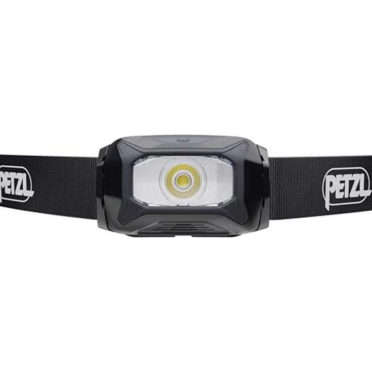 PETZL TIKKINA LAMP, Kompakt-Stirnlampe mit 300 Lumen, schwarz, 3 Leuchtstufen – Bild 2