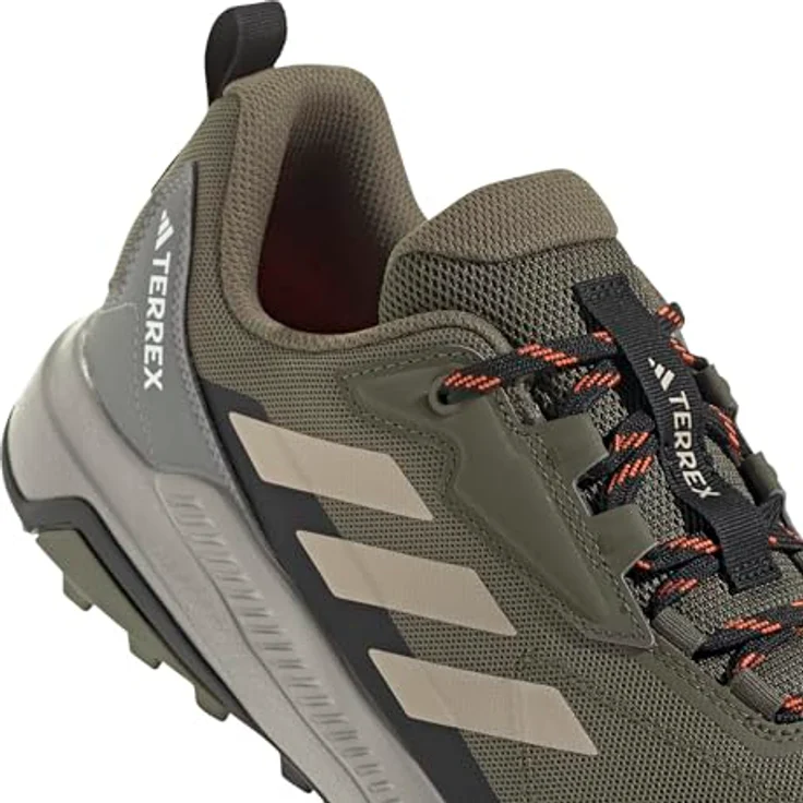 adidas TERREX ANYLANDER, Wanderschuh mit Traxion Außensohle und Recyclingmaterialien, schwarz – Bild 6