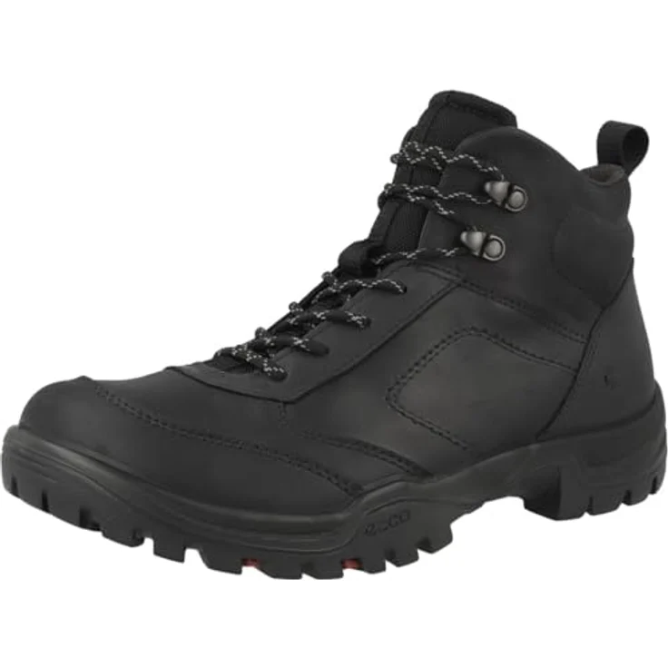 Ecco Xpedition III, Herren Wanderschuhe, Glattleder, Schwarz, mit ECCO FLUIDFORM Technologie und Synthetiklaufsohle – Bild 4