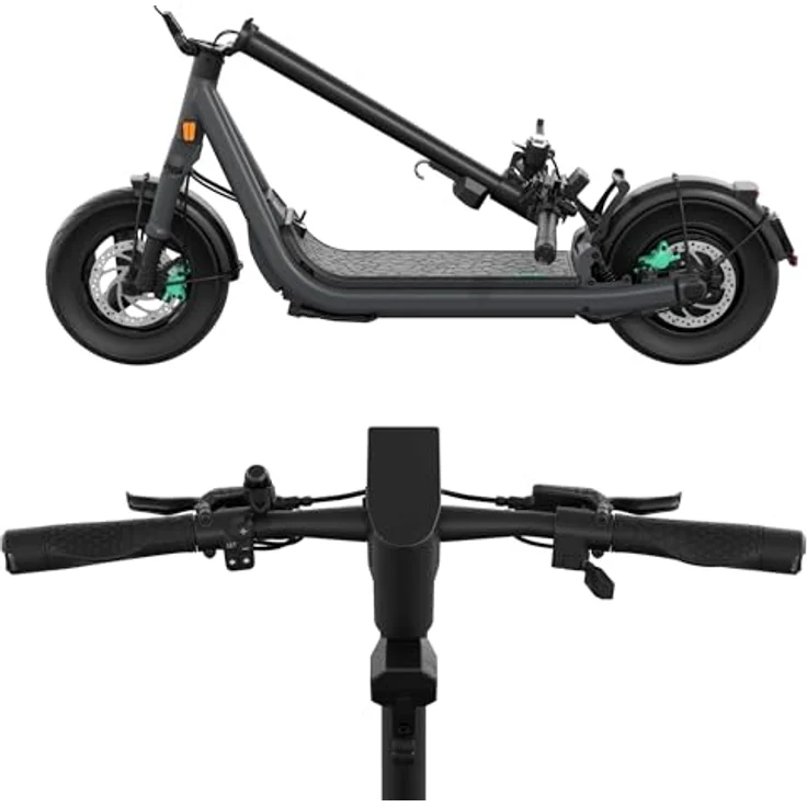 Egret GT 20 Ah, E-Scooter mit Straßenzulassung, 100 km Reichweite, 20 km/h, 13" Luftreifen, OSRAM LED, hydraulische Bremsen, NFC, Apple Find My, Traglast 150 kg – Bild 2