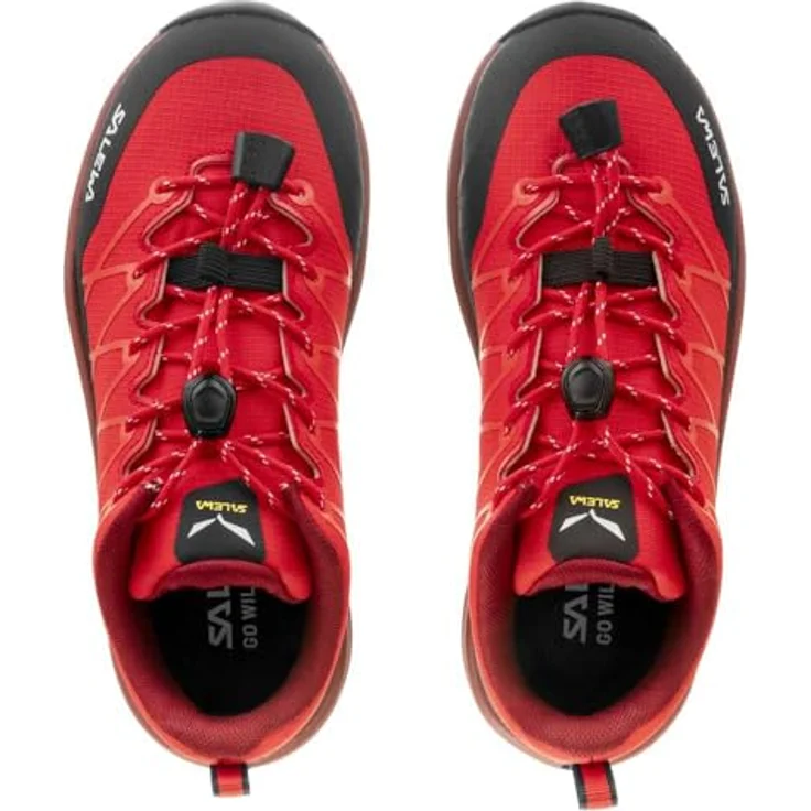 Salewa Wildfire 2 K, Outdoorschuh für Kinder mit Pomoca-Aussensohle, Farbe: 1507 Flame, Größe: 37 – Bild 5