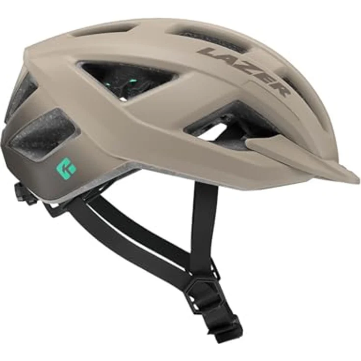 Lazer Cerro KinetiCore Fahrradhelm, Matte Taupe, mit Advanced TurnSys-System und Magnetverschluss – Bild 1