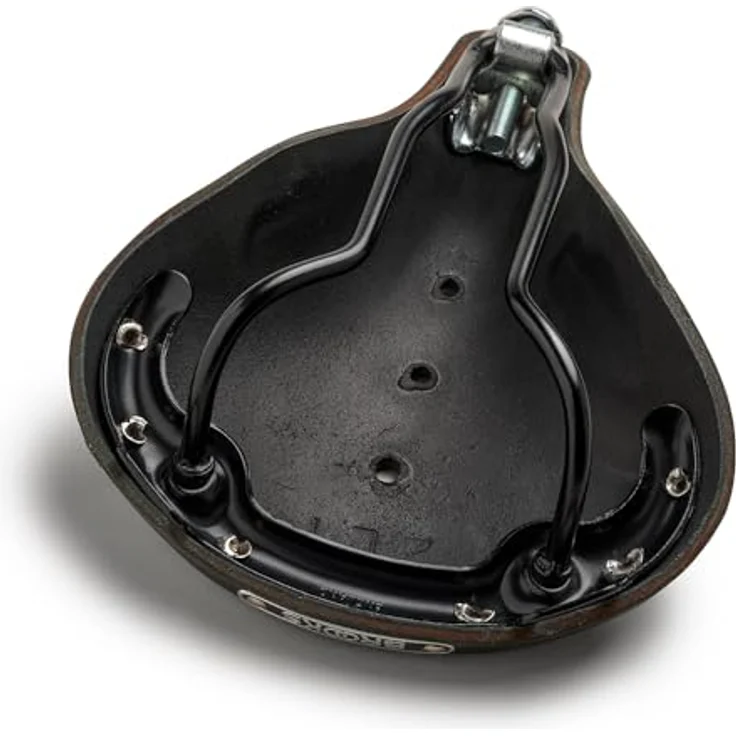 Brooks England B17, Velosattel für Langstrecken-Sporttouren, schwarz – Bild 6
