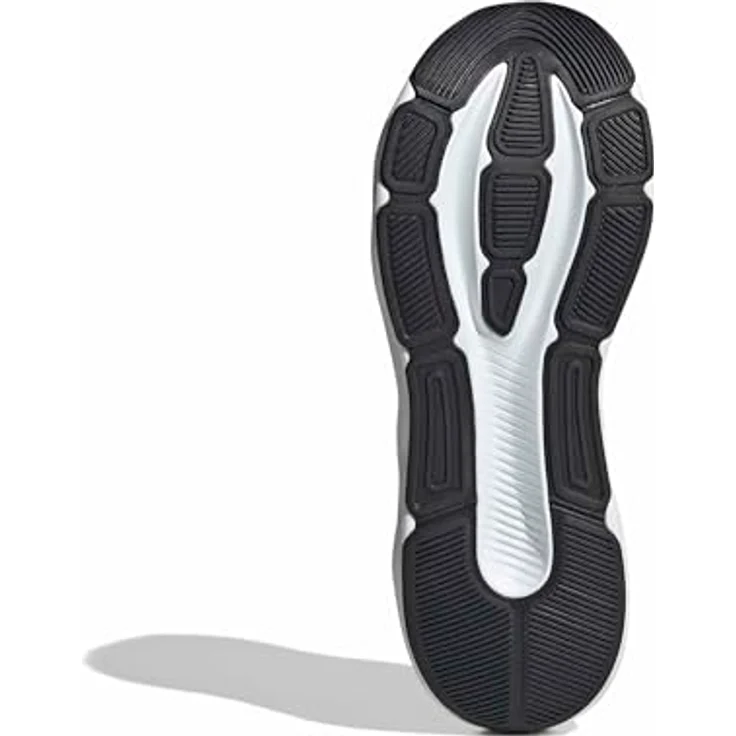 Adidas Galaxy 8, Laufschuhe für Herren, Atmungsaktives Obermaterial, Core Black/White/Carbon – Bild 8