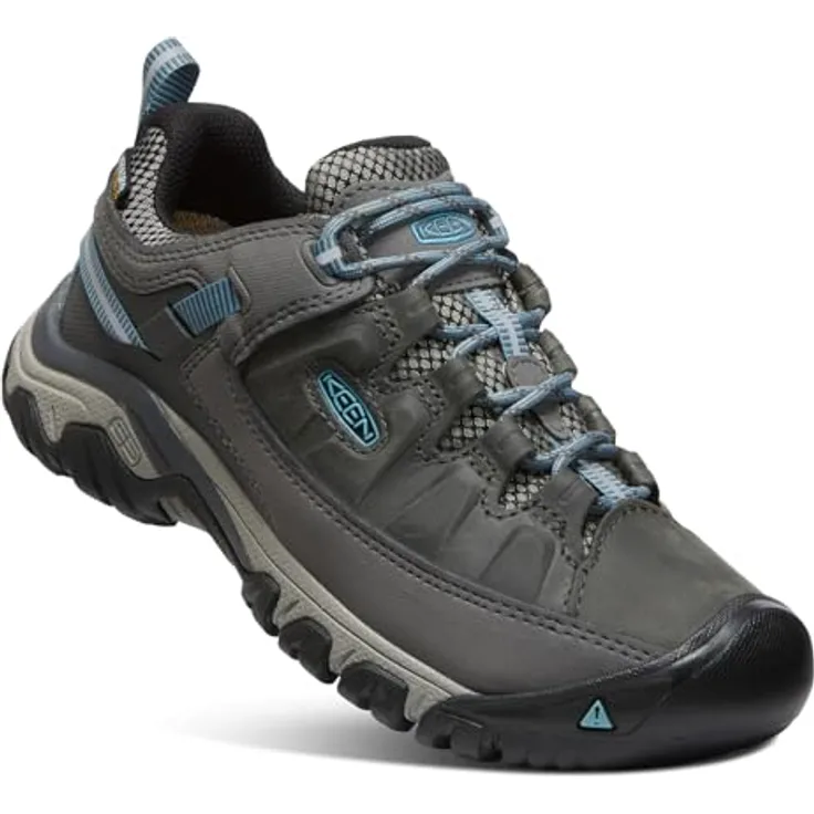 KEEN TARGHEE III WP, Wasserdichte Wanderschuhe für Damen, blau, Größe 40