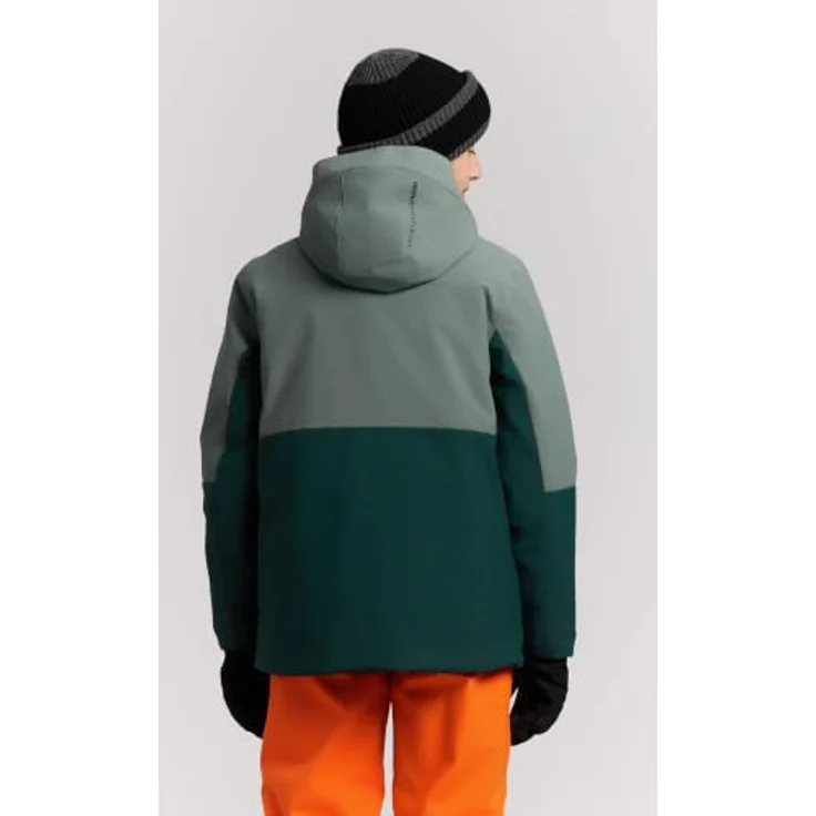 PROTEST PRTDylans JR Snowjacket, wind- und wasserdicht, atmungsaktiv, Evergreen, Größe 140 – Bild 8