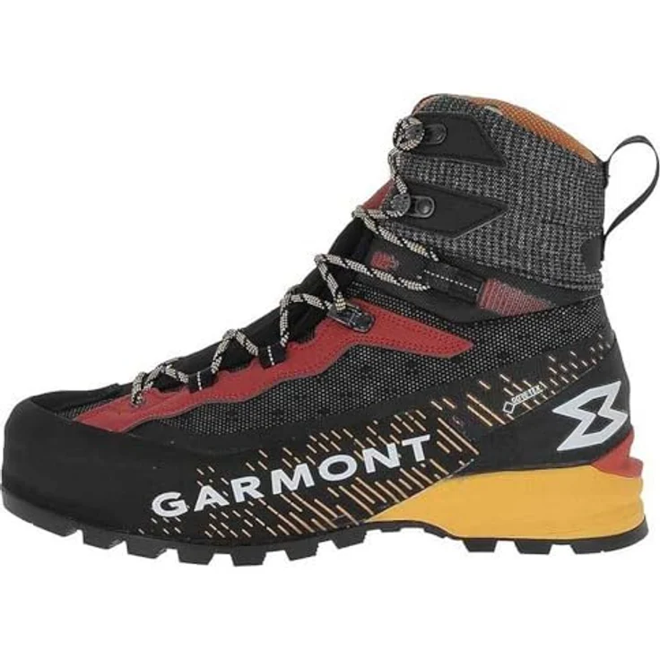 Garmont Tower 3.0 GTX, wasserdichter Herren Wanderschuh aus Veloursleder in schwarz/orange, Modell 2024 – Bild 3