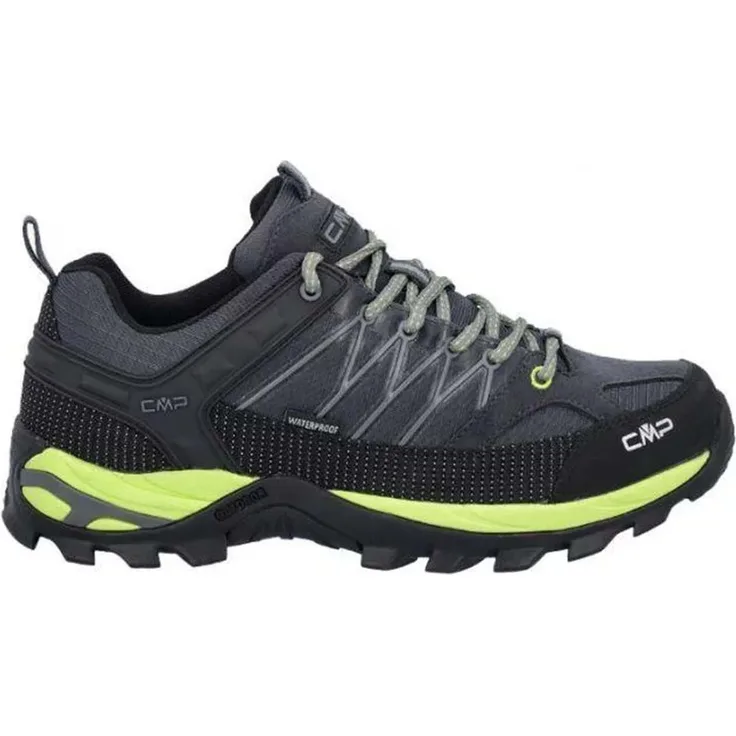 CMP Rigel WP, wasserdichter Low Trekking Schuh mit Clima Protect-Membran und CMP FullOn GRIP-Technologie, Regular Fit