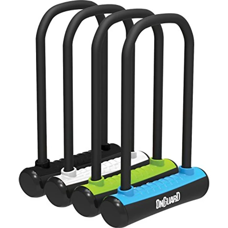 Onguard U-Lock Neon Mini, kompaktes Veloschloss mit 13 mm Dicke und zwei Schlüsseln, schwarz – Bild 2