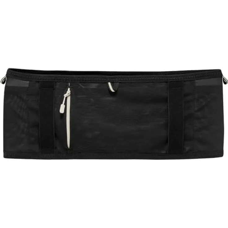 Nike Run Belt, Laufgürtel für Smartphone und Schlüssel, schweißresistent, Black/Sail/Sail, M – Bild 2