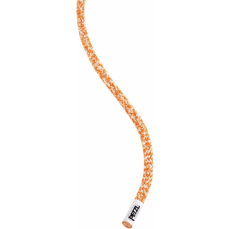 Petzl RAD LINE Reepschnur, 6 mm, 60 m, ultraleicht mit MPE verstärktem Mantel für Spaltenbergung und Abseilen