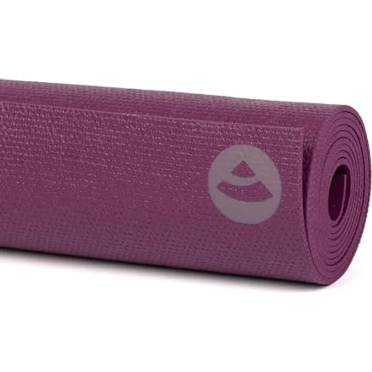 Bodhi Yogamatte Kailash Premium 60, rutschfest & schadstofffrei, Studiomatte für Yoga & Pilates, OEKO-TEX 100, wild berry – Bild 3