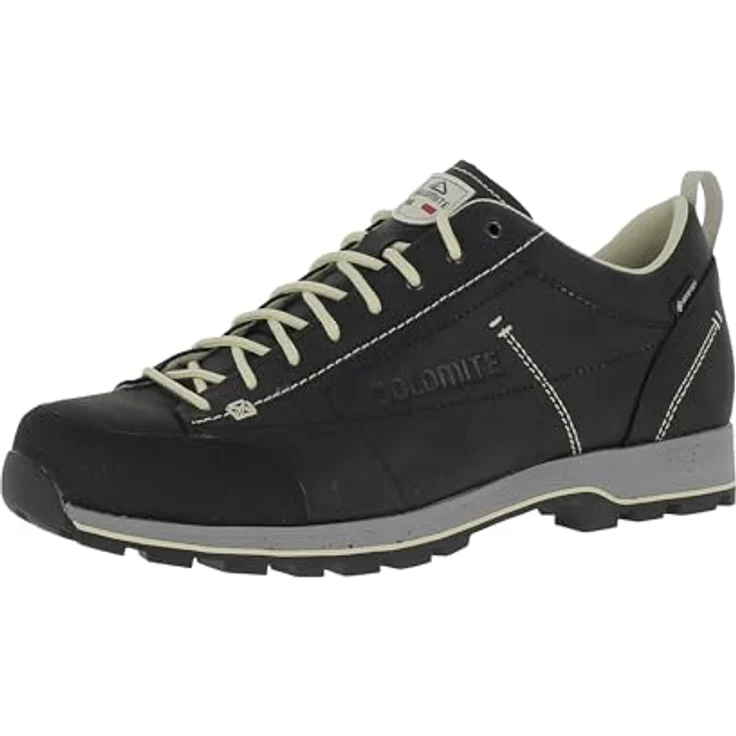 Dolomite Cinquantaquattro Low Full Grain Leather Evo GTX, Wanderschuhe aus Nubukleder mit GORE-TEX, Schwarz, Größe 46,5 – Bild 1