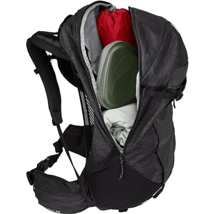 Thule Topio Rucksack 59 cm, schwarz, 100% Polyester, ideal für Wandertouren – Bild 3