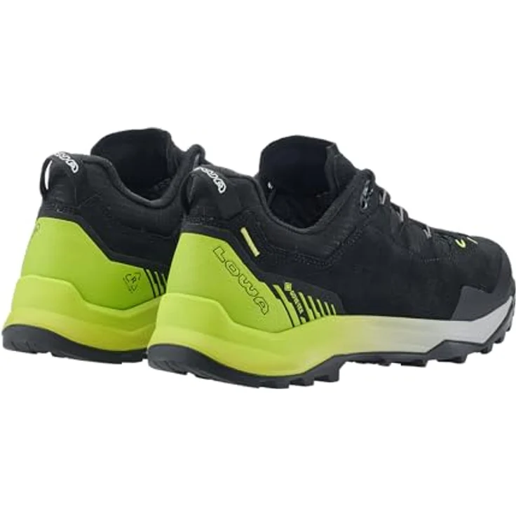 Lowa Explorer GTX LO Herren Wanderschuhe, atmungsaktive GORE-TEX®-Membran, rutschhemmende Vibram®-Sohle, 42.5 EU, Multicolor-Design – Bild 4