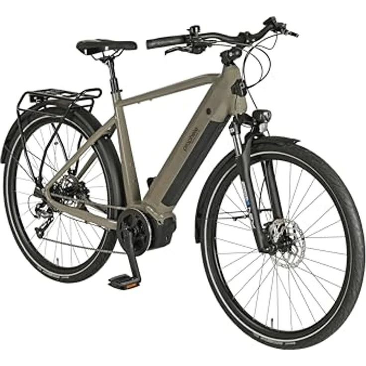Prophete Entdecker 3.0 Trekking E-Bike 28 Zoll, 360Wh, integrierter Akku, Mittelmotor, 9-Gang Kettenschaltung, hydraulische Scheibenbremse, Rahmenhöhe 54 cm – Bild 2