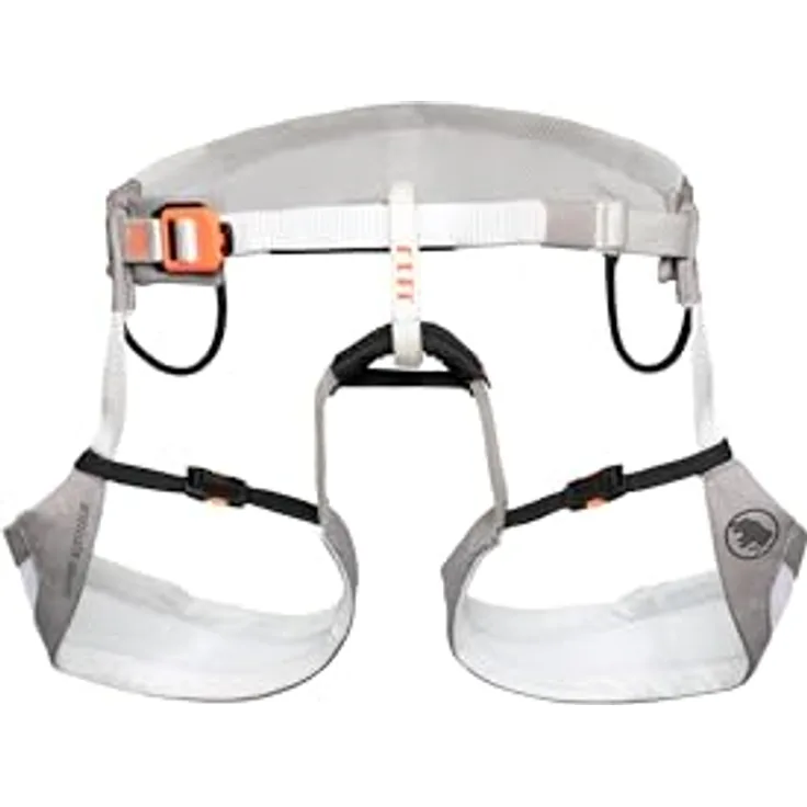 Mammut ARNES ZEPHIR Altitude Geschirr, Klettergurt mit EPP-Kern und ergonomischer Polsterung, Cliff/Weiß, Größe L