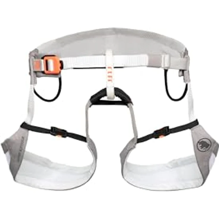 Mammut Arnes Zephir Höhe Geschirr, Klettergurt mit EPP-Kern und ergonomischer Polsterung, Cliff/Weiß (Mehrfarbig), Größe M – Bild 1