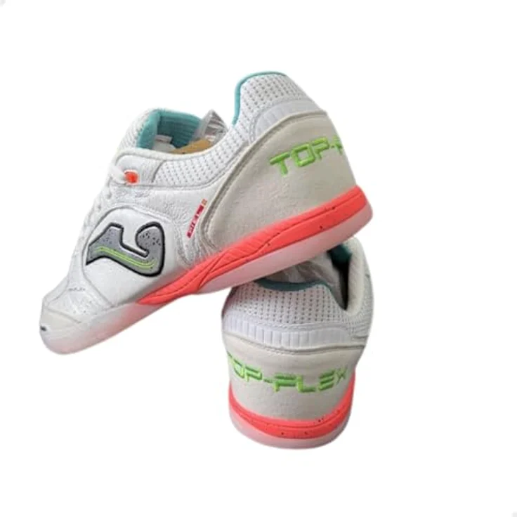 Joma Futsal Boots TOPS2532IN, Hallenfußballschuhe für Erwachsene in Weiß, Größe 43 – Bild 8