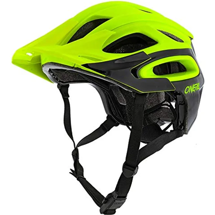 O'Neal Orbiter II Solid Fahrradhelm, Neon Gelb, Größe XXS/S, mit Cone-Head Technologie und Fidlock Magnetverschluss