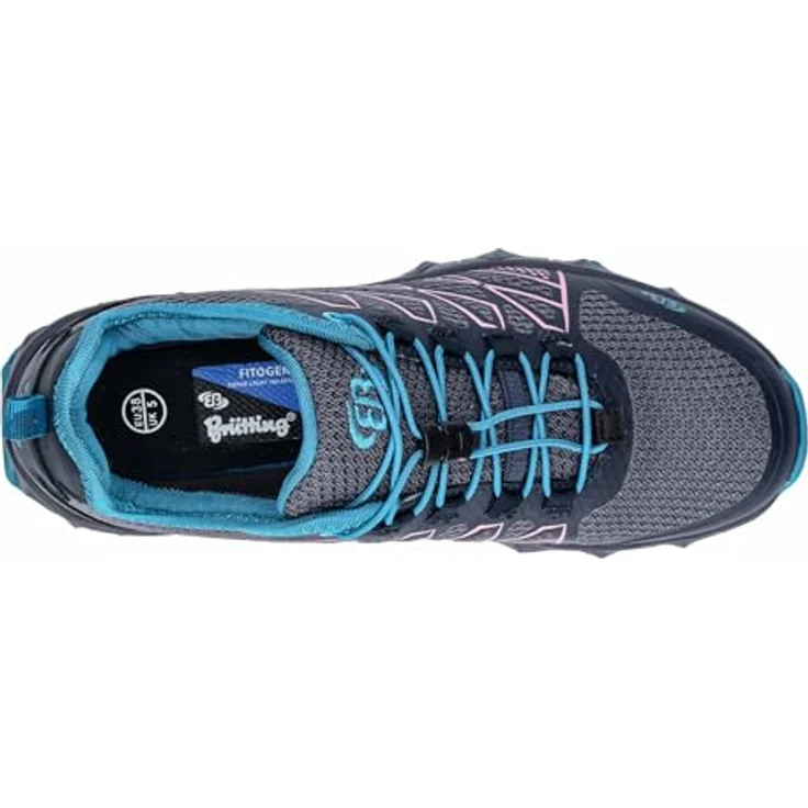 Brütting Mission, Damen Wanderschuhe, wasserdicht, atmungsaktiv, grau – Bild 5