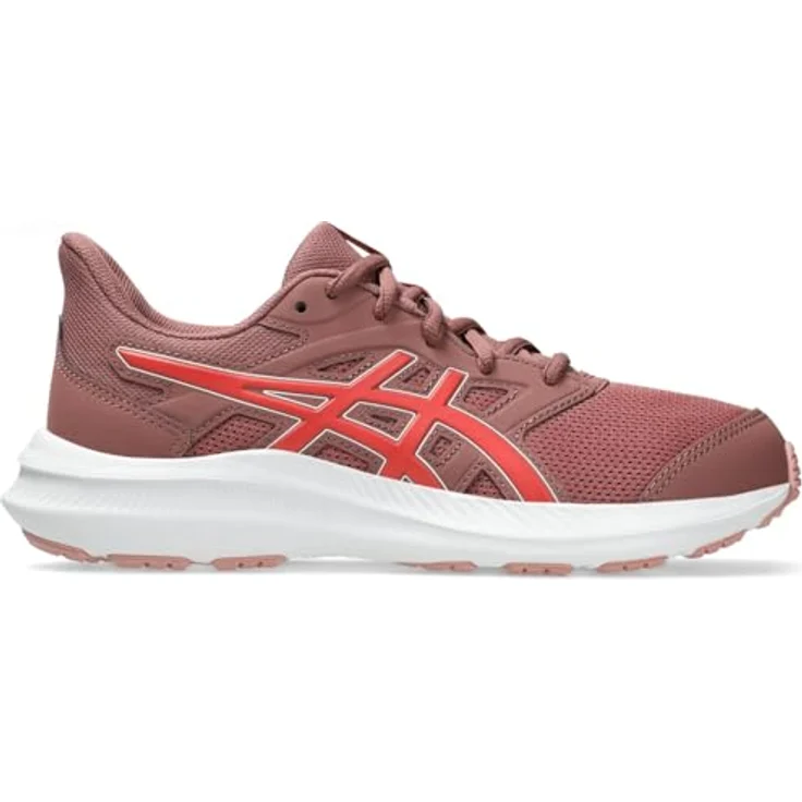 ASICS Performance JOLT 4 GS, Laufschuhe für Kinder, komfortable Passform, atmungsaktives Obermaterial, Rot – Bild 1