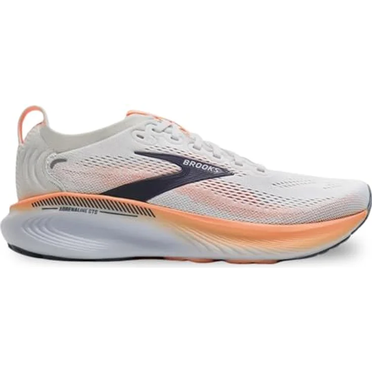 Brooks Adrenaline GTS 25, Laufschuhe für Damen mit atmungsaktivem Obermaterial, Weiß – Bild 4