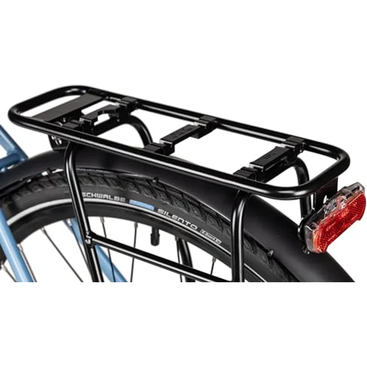 2R Manufaktur TRX GO Trapez Citybike, 28 Zoll, mit SR Suntour Federgabel, hydraulischen Scheibenbremsen und Nabenschaltung, hellblau, 56 cm – Bild 5
