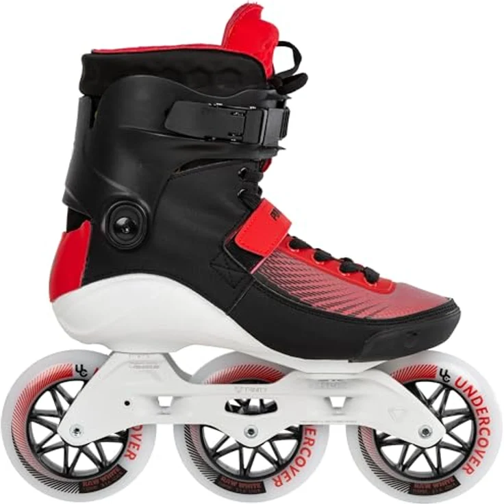 POWERSLIDE Fitnessskate Swell Bolt 110 46, Inline-Skate mit Trinity-3-Punkt-Montagesystem, Cast PU Technologie und Undercover-Roh-110-Rädern – Bild 1