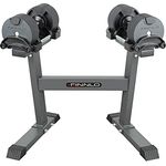 HAMMER Finnlo Smartlock Hantel-Set mit intelligentem Smartlock-System und Hantelständer (40 kg)