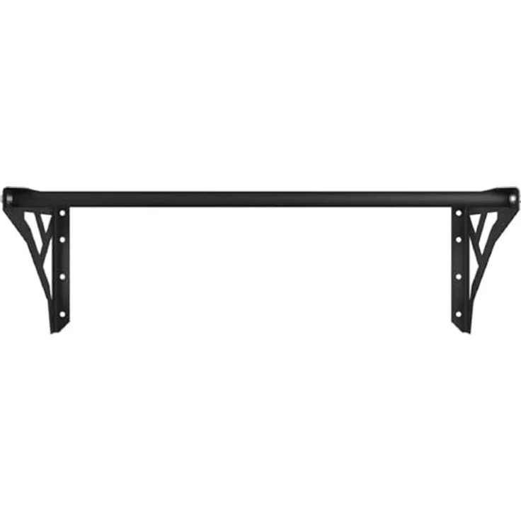 QLS Klimmzugstange 110 cm, Professionelle Wandmontage mit 200 kg Tragkraft, Pulverbeschichteter Stahl – Bild 8