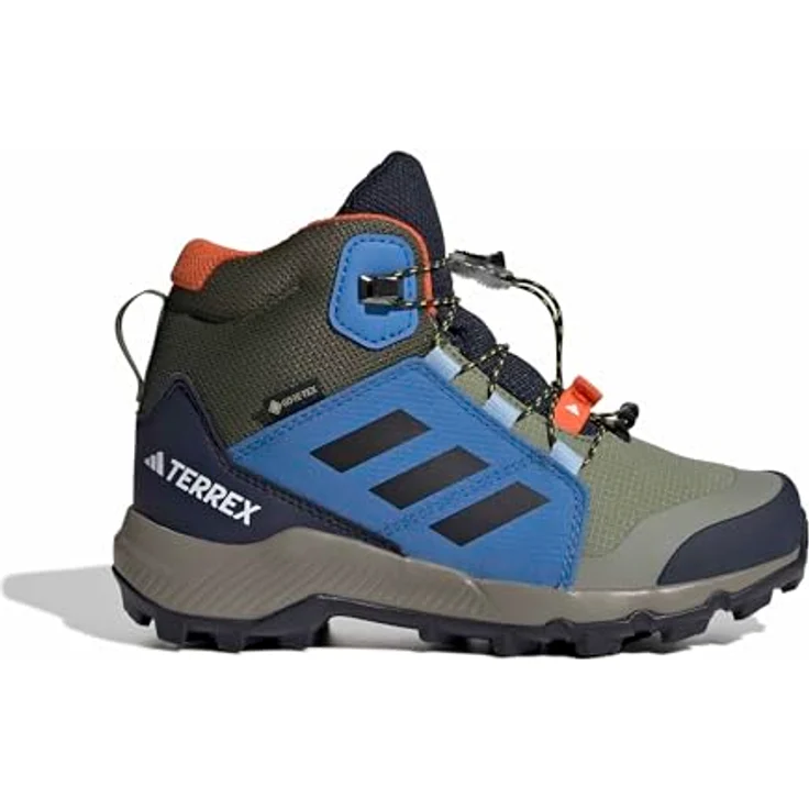 adidas TERREX TERREX MID GORE-TEX WANDERSCHUH, Wasserdichter Hikingschuh für Kids mit EVA-Zwischensohle und Traxion Gummiaußensohle – Bild 2
