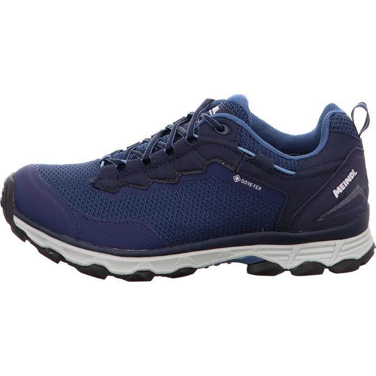 Meindl Activo Sport Lady GTX, Damen Wander- & Bergschuhe mit wasserdichter Funktion und hervorragendem Grip, Blau, Größe 37 EU