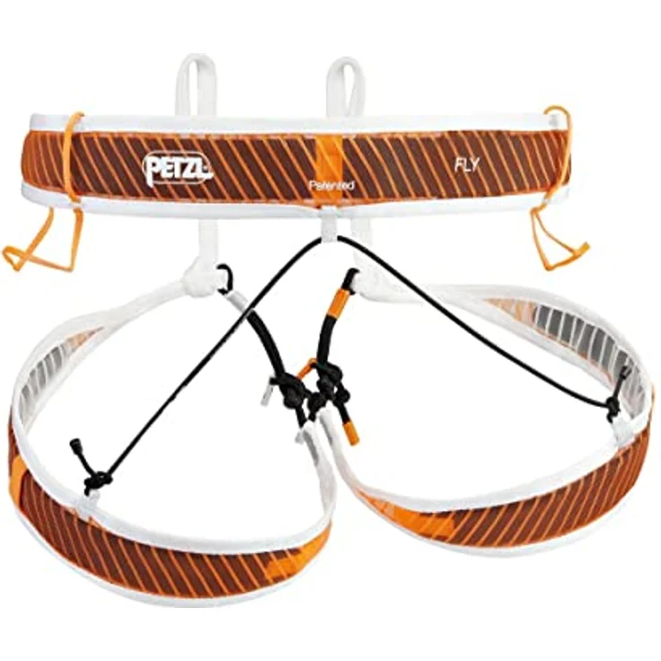 PETZL Fly, Ultraleichter Modularer Klettergurt für Technische Bergsteiger und Skigeberechnung, Mehrfarbig, Größe S, Unisex, 90 g ohne Polsterung – Bild 3