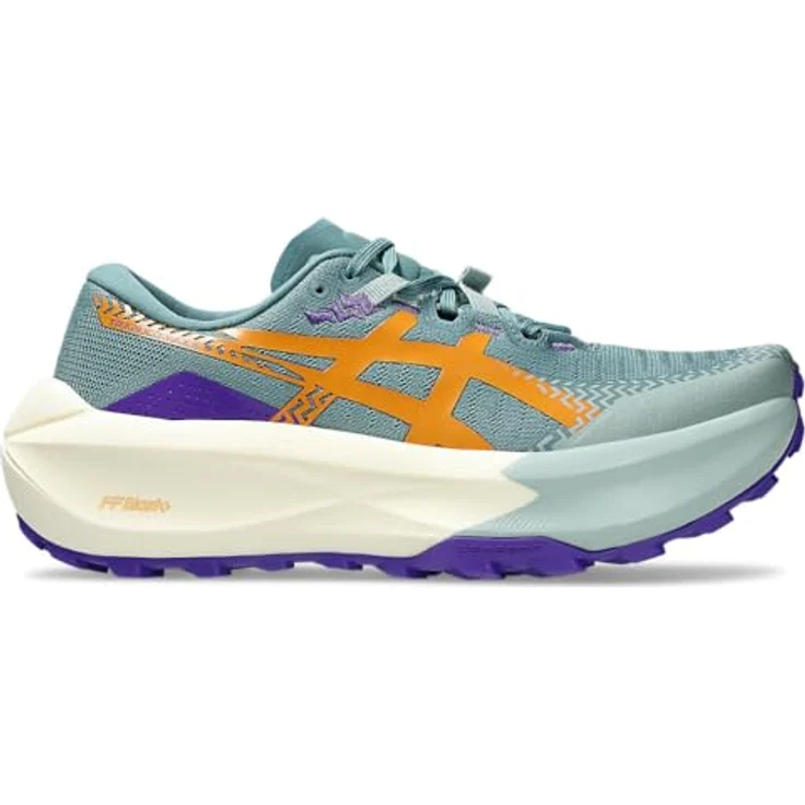 Asics Trabuco Max 5, Damen Laufschuhe mit robuster Konstruktion und optimaler Passform, Blau – Bild 2