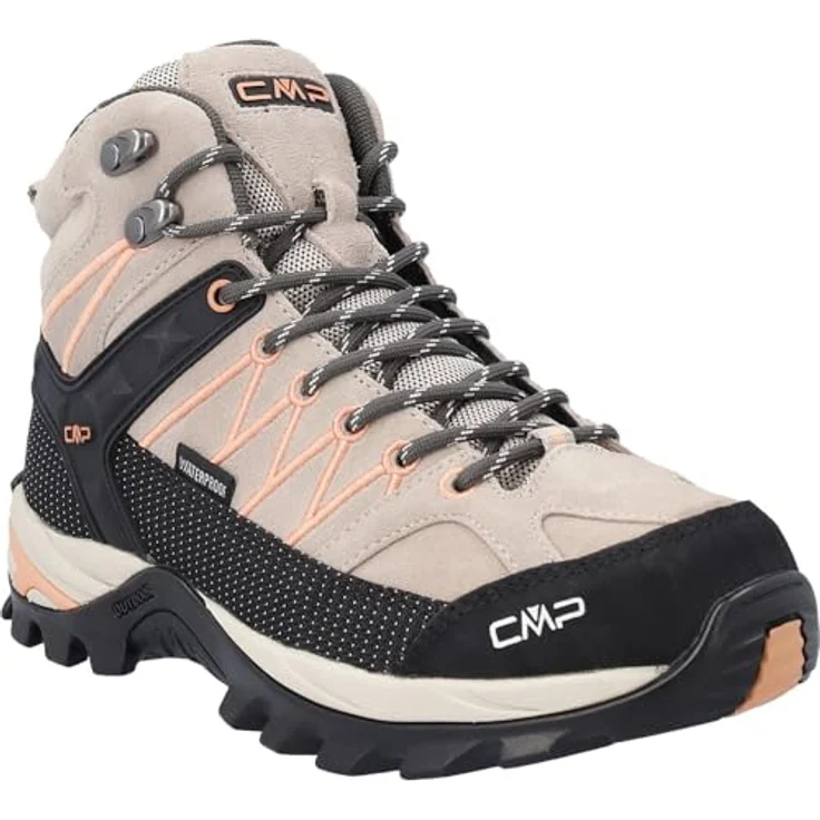 CMP Rigel Mid Wp, Damen-Trekkingschuhe mit wasserdichter Membran und hoher Traktion, grau – Bild 6