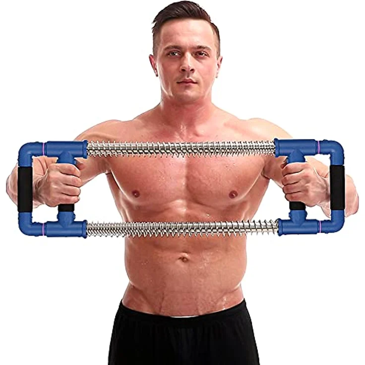 GOFITNESS Push Down Bar Brusttrainer Fitnessgerät für Zuhause - Krafttraining Sportgerät für Brustmuskeln, Arme, Schultern, Bauch, Rücken - Home Gym Equipment Brust Trainingsgerät für Zuhause – Bild 1