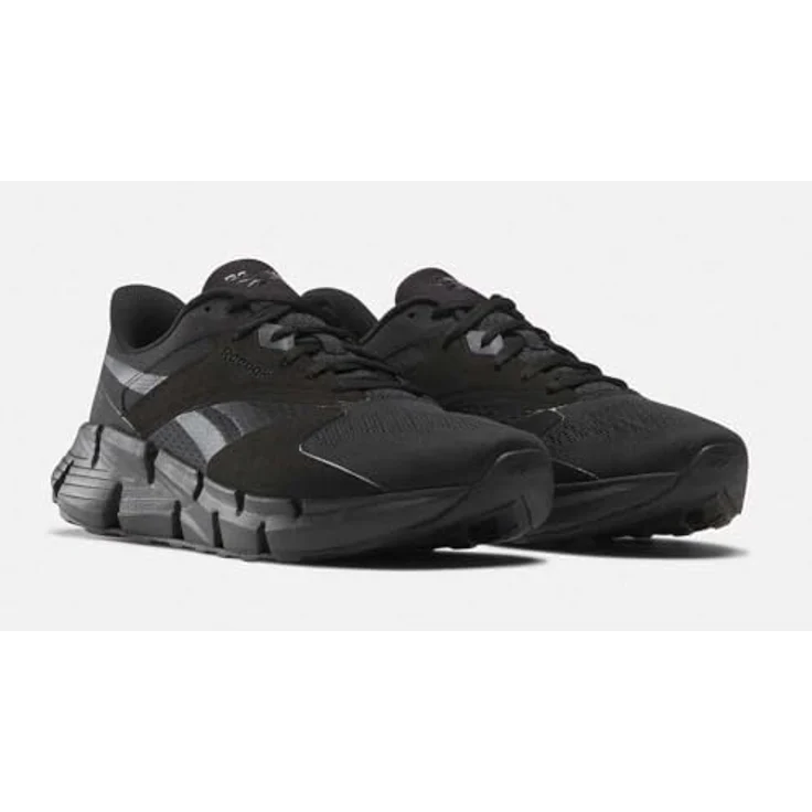 Reebok Zig Dynamica 5, Laufschuhe für Herren in Schwarz, Größe EU 42, Synthetik-Textil-Obermaterial, Schnürung – Bild 3