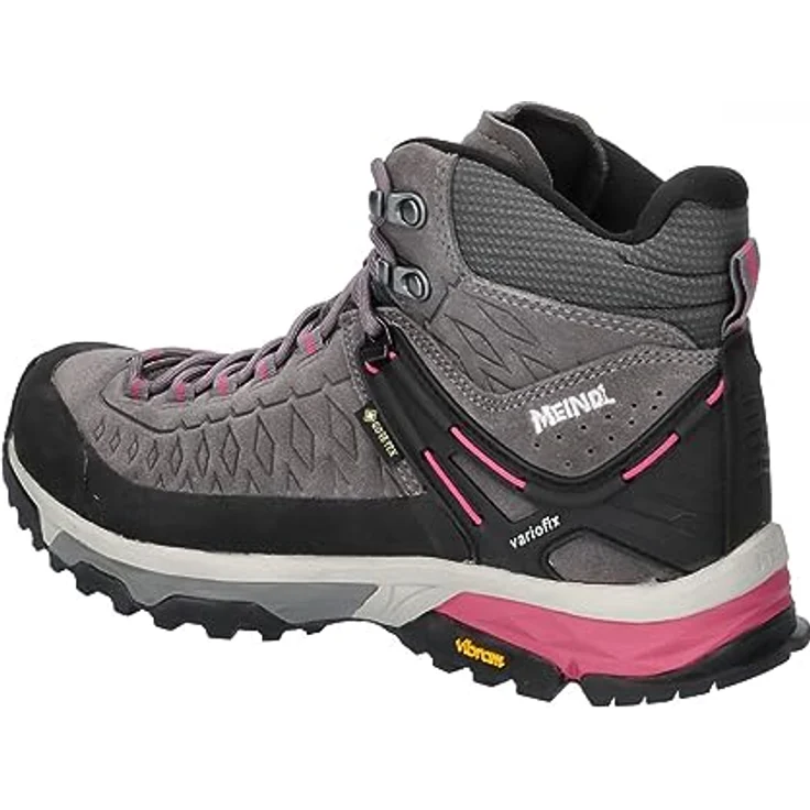Meindl Top Trail Lady Mid GTX, Wanderschuhe mit GORE-TEX Membran, grau/magenta, Schuhgröße 38 – Bild 3